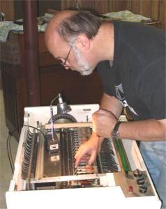 Jerry Korb with Mellotron M400 #1428