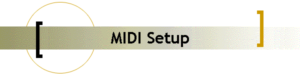 MIDI Setup