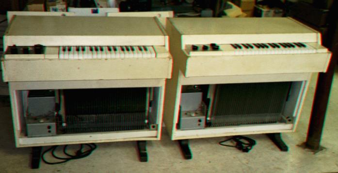 Mellotron M400 #310 and #500, unrestored